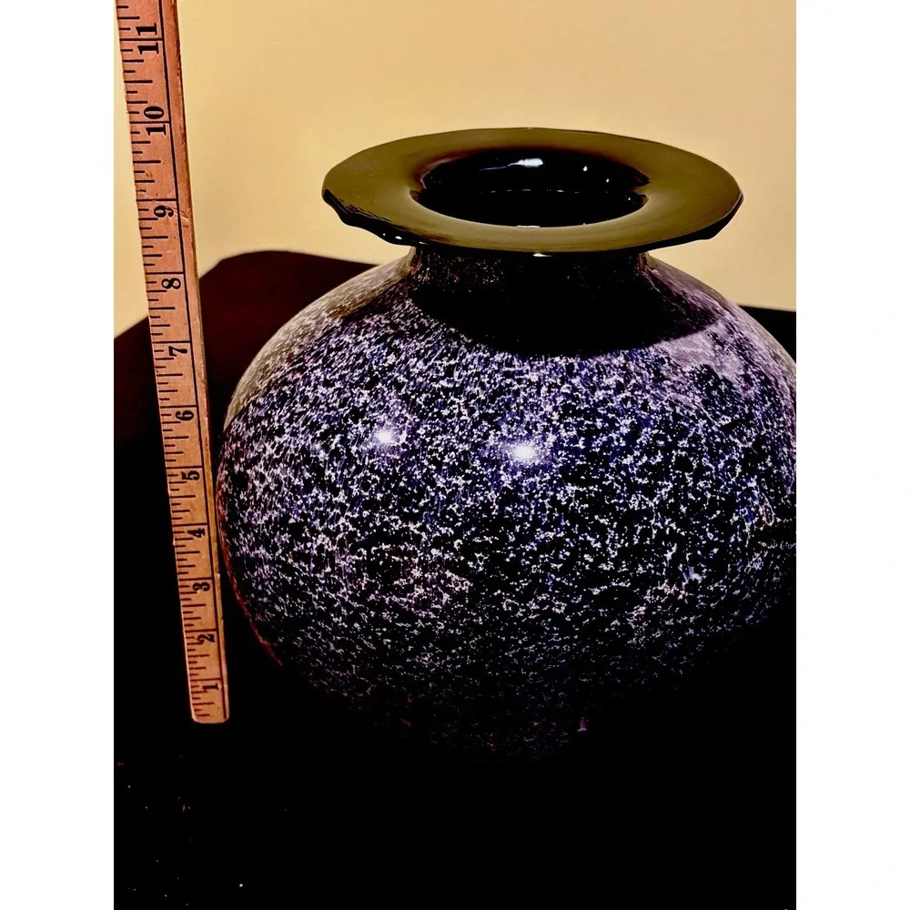 Murano black glass
